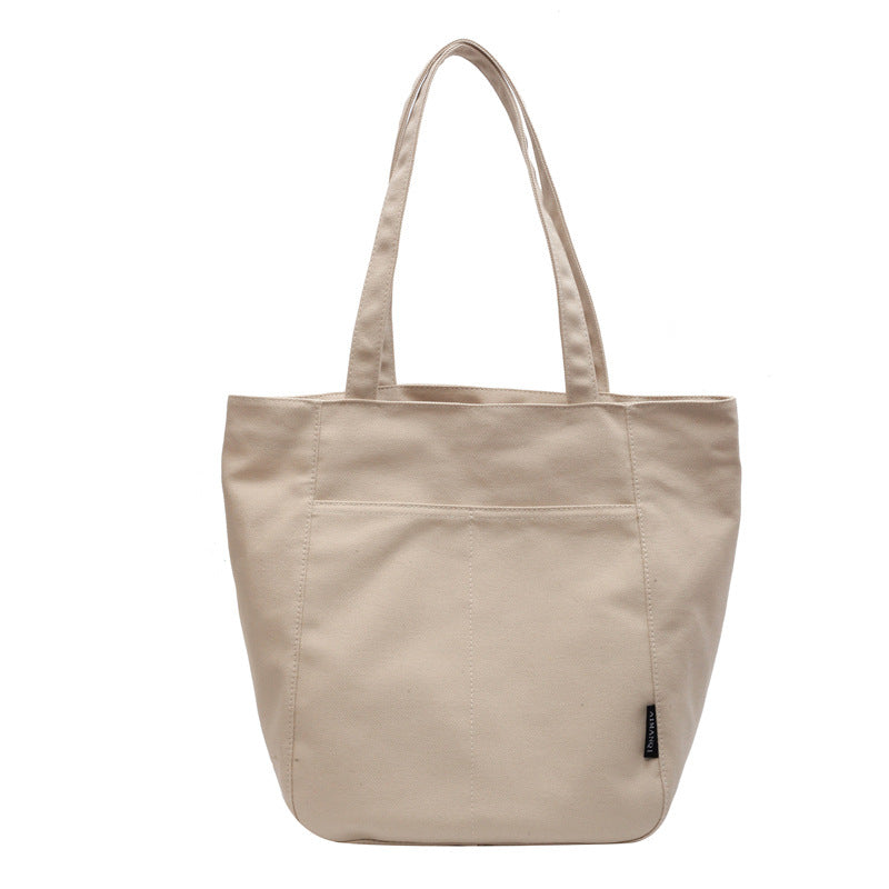Women's Canvas Niche Design Large Capacity Commuter Shoulder Bags