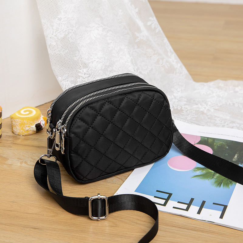 Women's For Rhombus Trendy Fashion Waterproof Nylon Bags