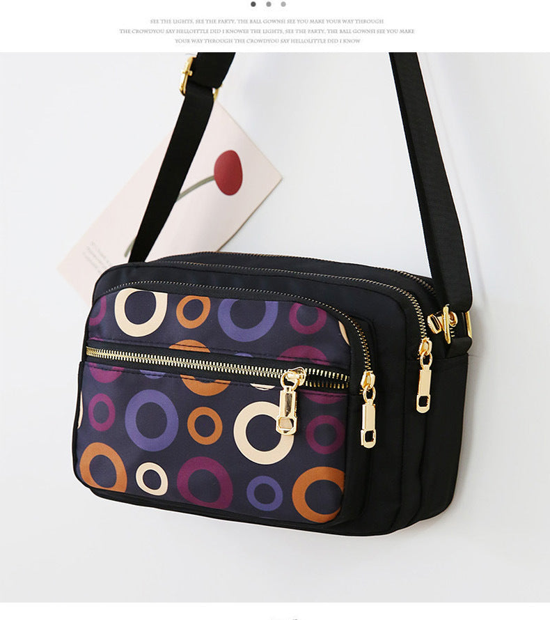 Popular Women's Graceful Fashion Nylon Cloth Crossbody Bags