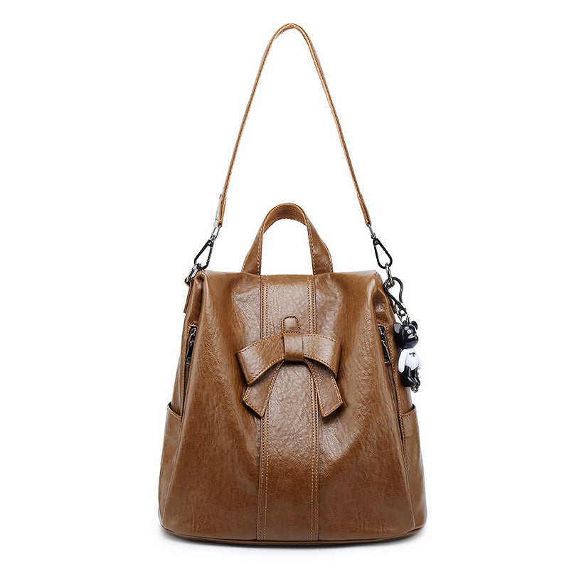 Women's Korean Fashion Multipurpose Cute Bow Backpacks