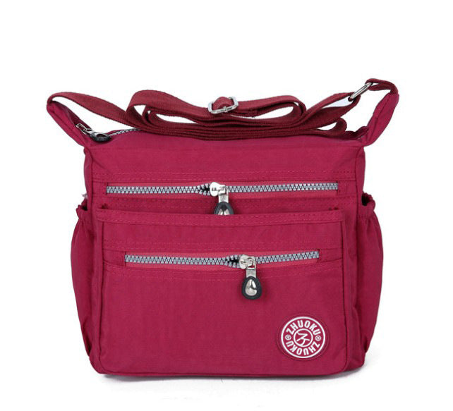 Women's Fashion Simple Nylon Waterproof Printable Crossbody Bags