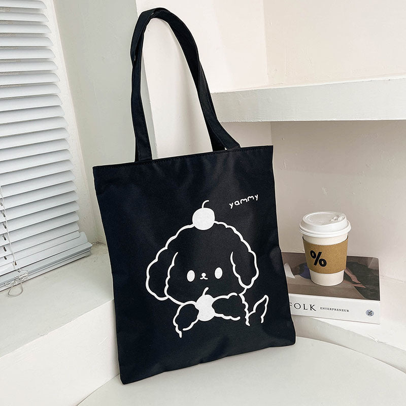 Women's Korean Style Trendy Large Capacity Canvas Autumn Shoulder Bags