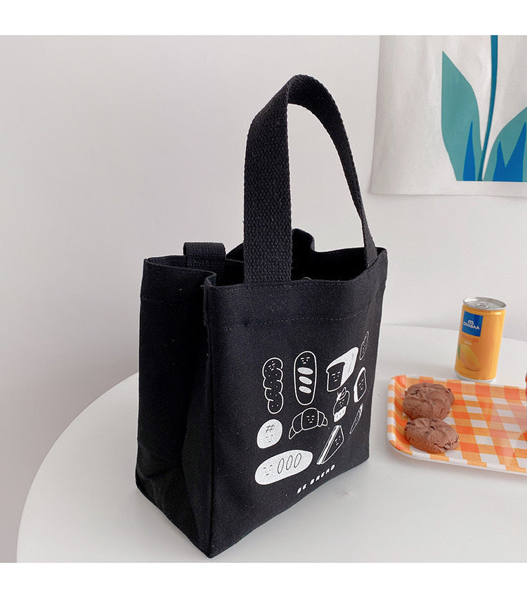 Style Thermal Large Capacity Lunch Box Handbags