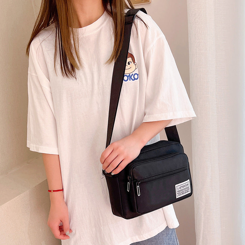 Pretty Women's Fashion Zipper Business Trendy Crossbody Bags