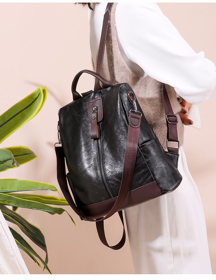Women's Fashion Trendy Nylon Cloth Large Capacity Backpacks