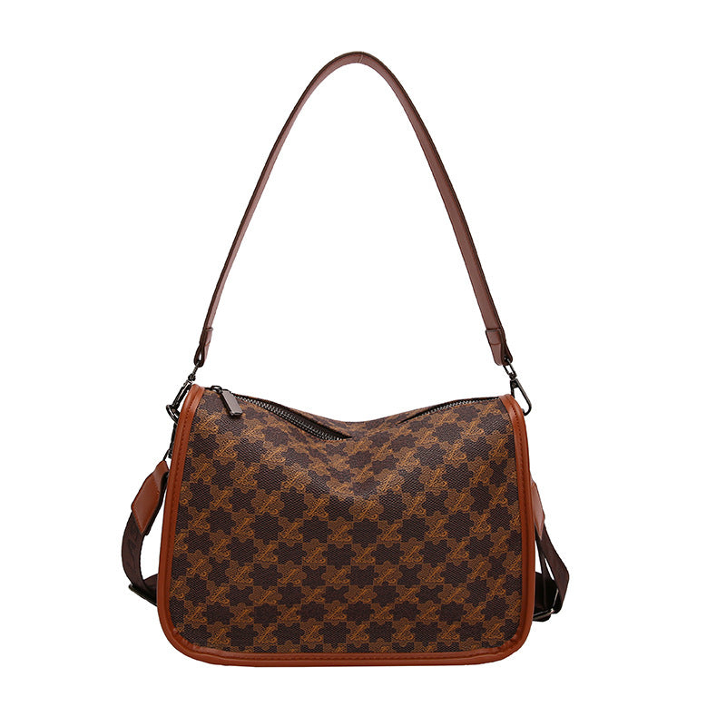 Women's Retro Korean Style Trendy Fashion Large Shoulder Bags