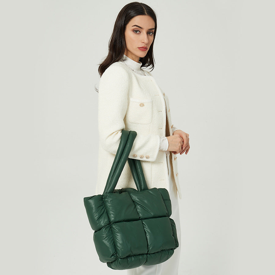 Women's Clothing Soft Plaid Feeding Fashion Simple Crossbody Bags