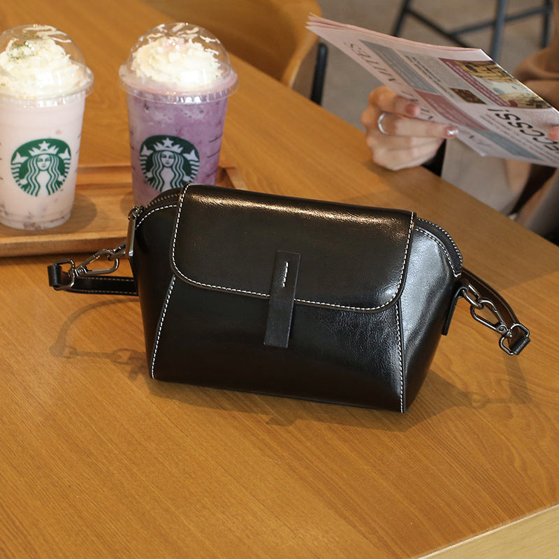Women's Summer Shell Niche High-grade Genuine Crossbody Bags