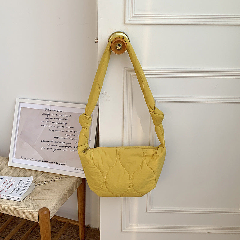 Women's Lightweight Nylon Spring Versatile Fashion Large Shoulder Bags
