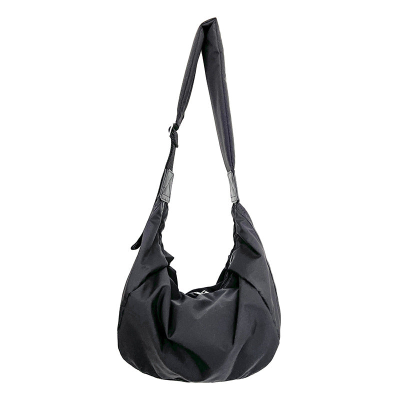 Women's Summer Nylon Dumpling High-grade Solid Color Crossbody Bags