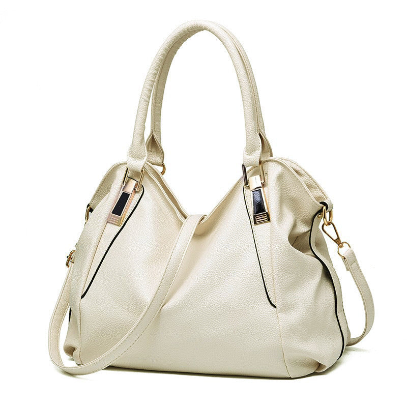 Women's Fashion Soft Leather Large Capacity Handbags