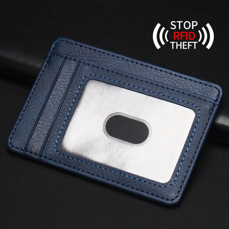 Slots Horizontal Vertical Bank Position Transparent Window Card Holder