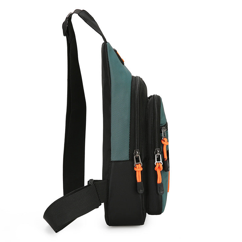 Men's January Oxford Water-repellent Cloth Fashion Men's Chest Bags