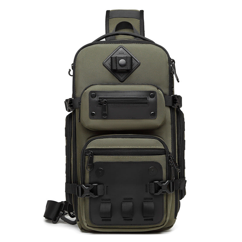 Elegant Durable Men's Tactics Large Capacity Men's Chest Bags
