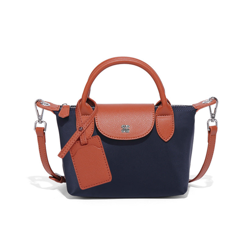 Women's French Style Mini Fashion Simple Dumpling Nylon Handbags