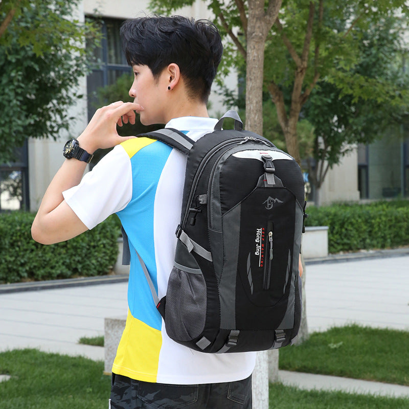 Slouchy Simple Unisex Short Distance Trip Backpacks