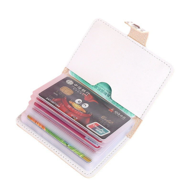 Cartoon Multiple Slots Large Capacity Creative Card Holder