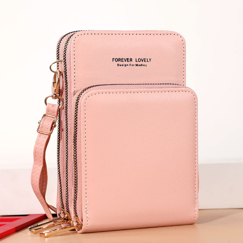 Women's Large Capacity Solid Color Fashion Simple Ladies Wallets