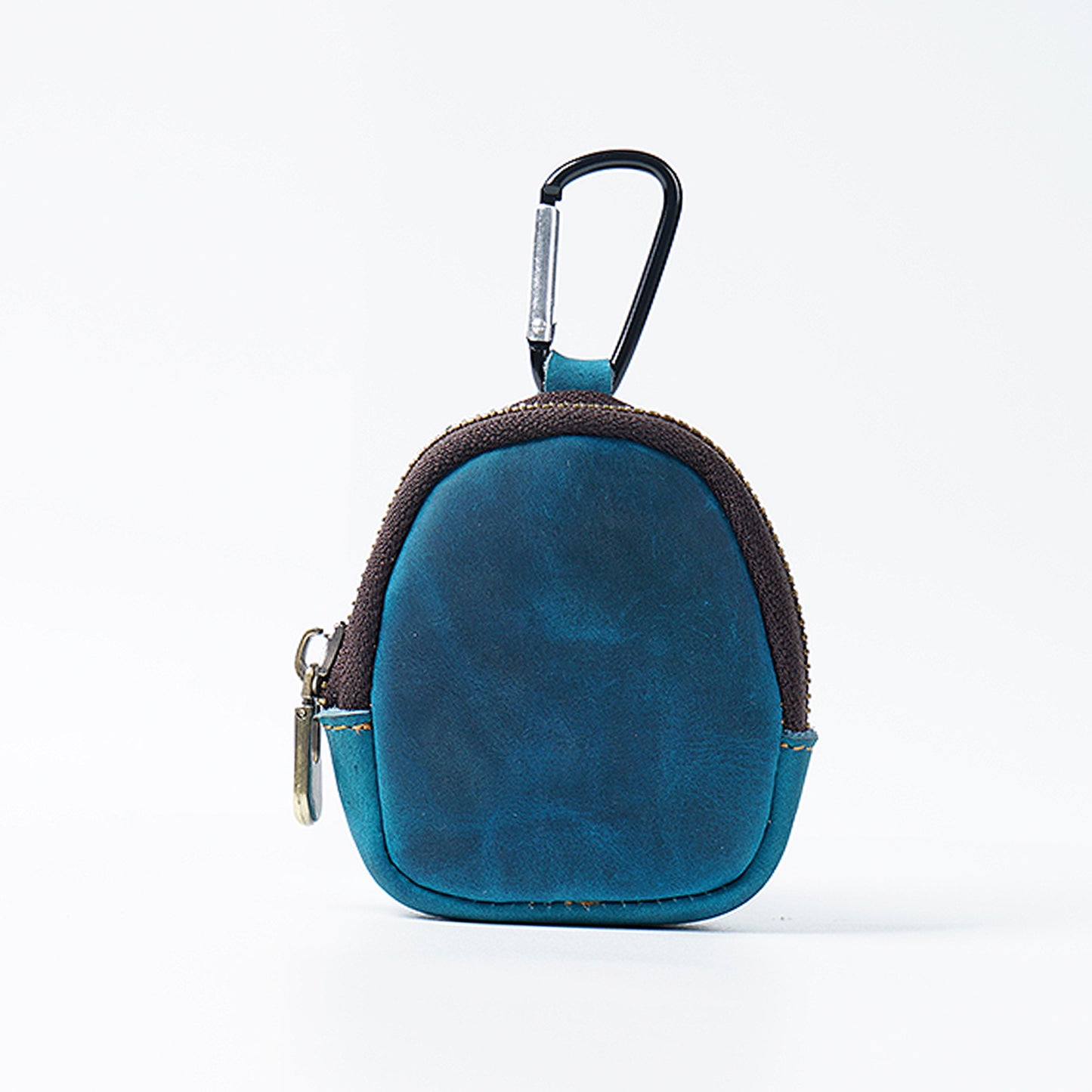 Pretty Style Green Cowhide Zipper Shell Coin Purses