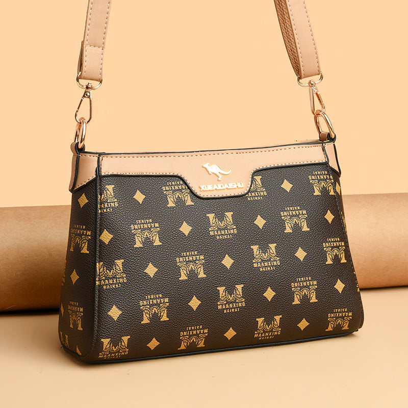 Women's Large Capacity Korean Simple Pattern Cloth Bags