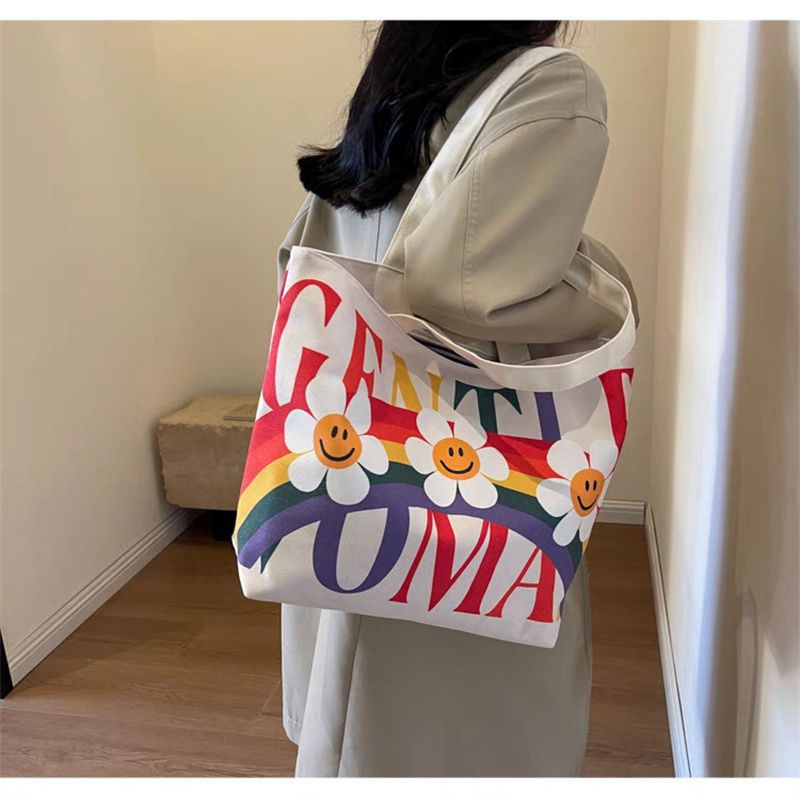 Women's Style Trendy Canvas Fashion Commuter Underarm Shoulder Bags