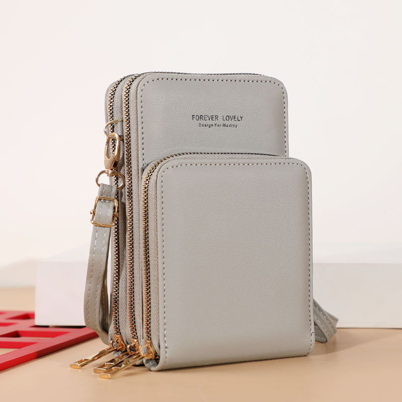 Women's Large Capacity Solid Color Fashion Simple Ladies Wallets
