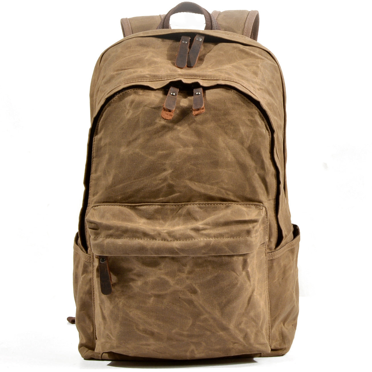 Women's & Men's Cloth Oil Wax Canvas Retro Backpacks