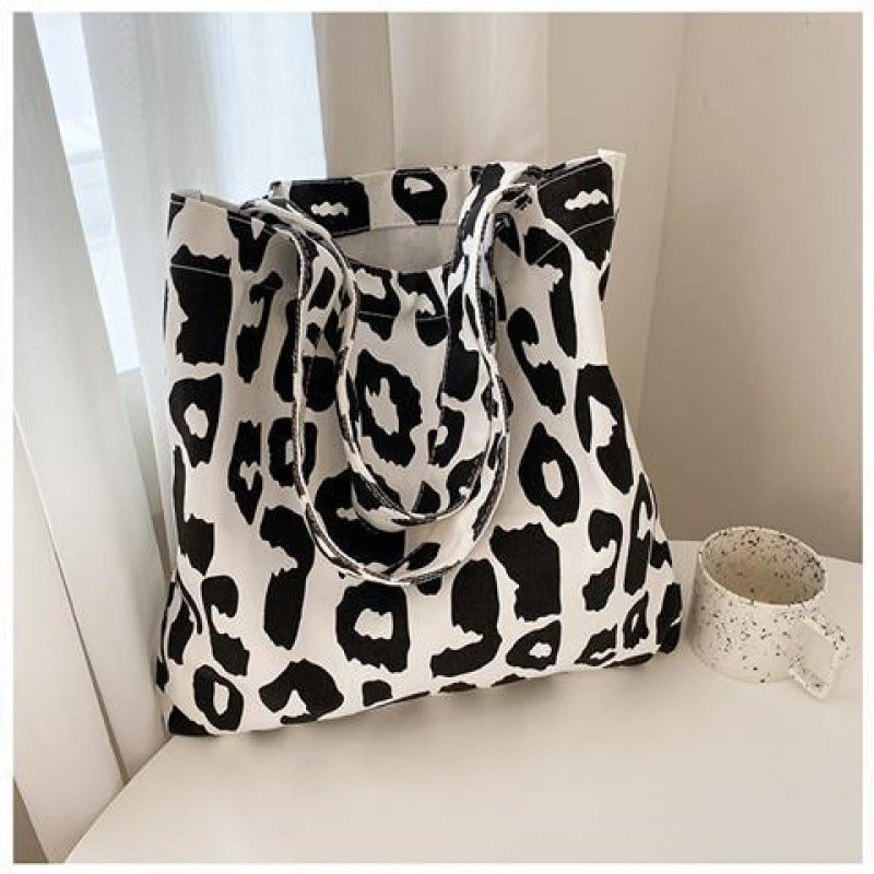 Women's Canvas Fashion Easy Matching Western Style Shoulder Bags