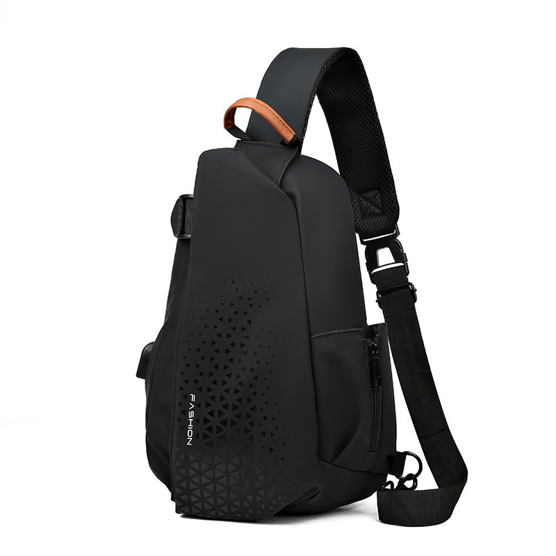 Men's Charming Comfortable Fashion Motorcycle Multifunctional Men's Chest Bags