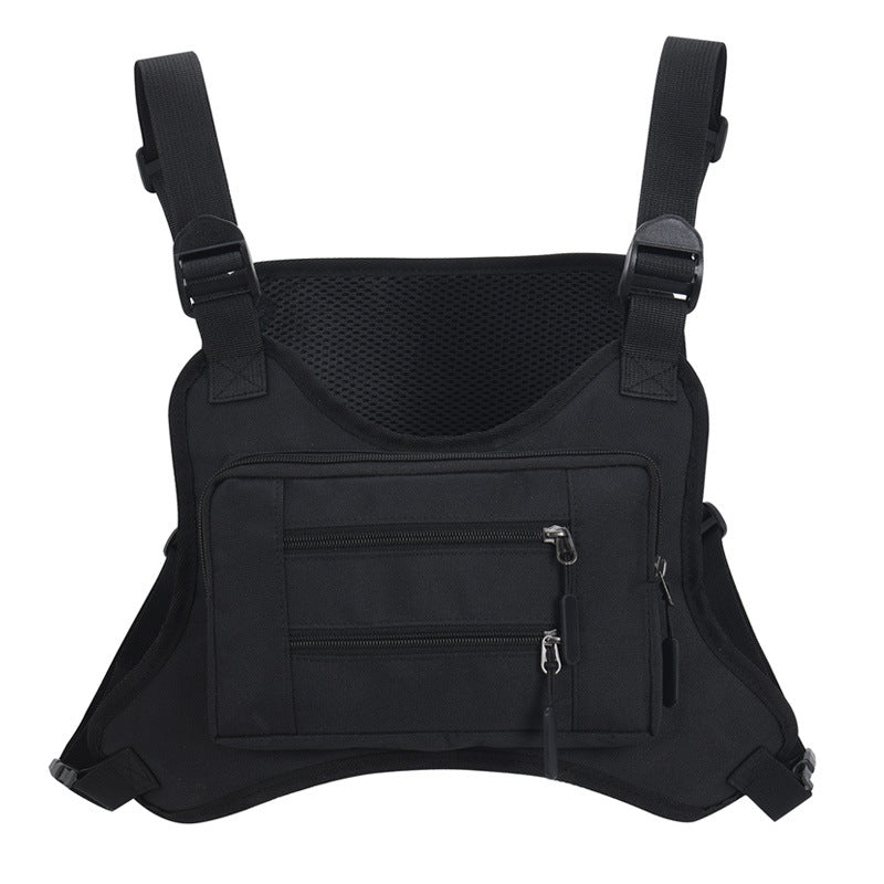 Men's Riding Vest Camouflage Gymnastic Valise Men's Chest Bags
