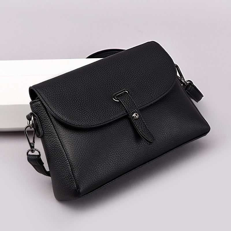 Women's Genuine Leather First Layer Cattlehide Fashion Tide Shoulder Bags