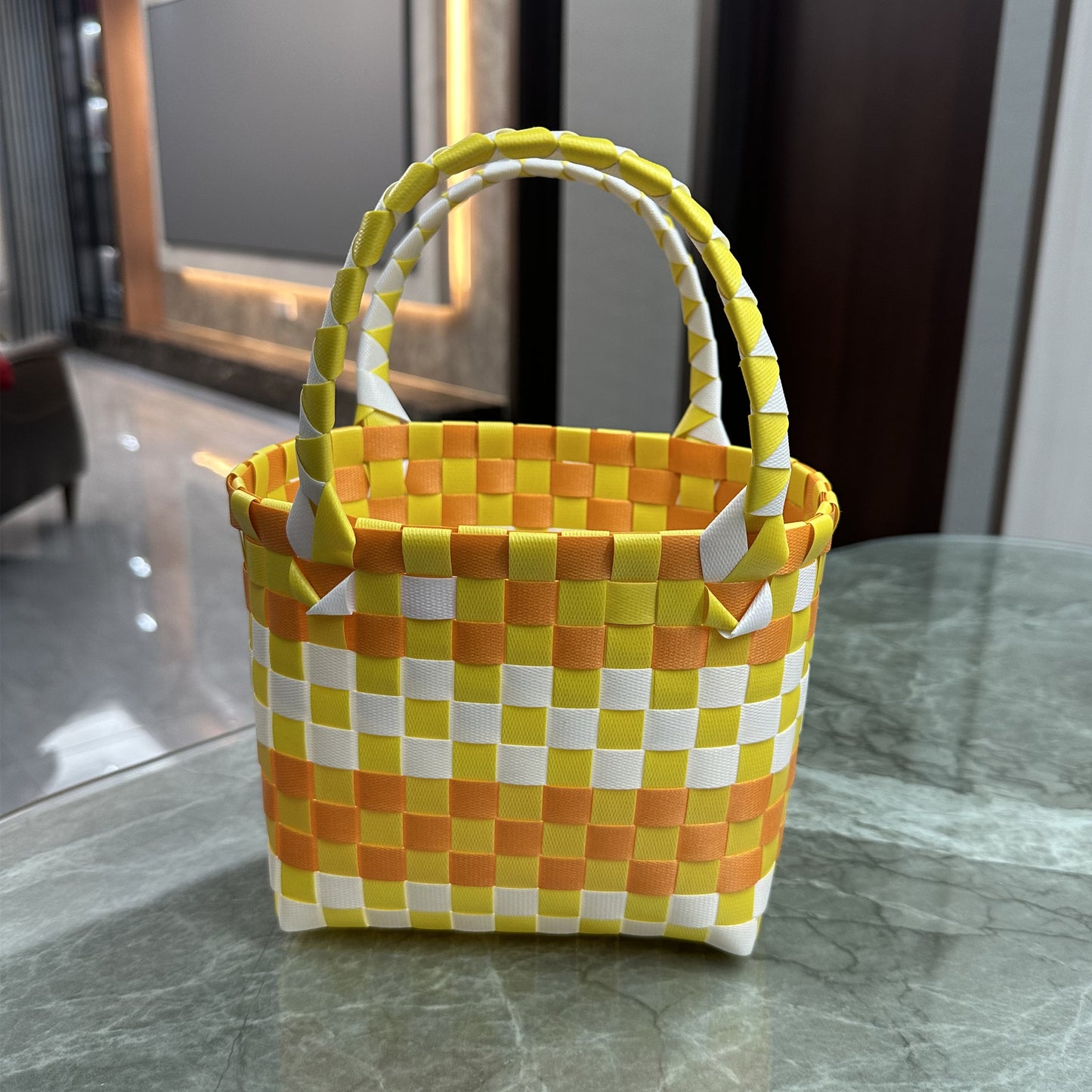 Women's & Children's & Plastic Woven Gift Basket Handbags