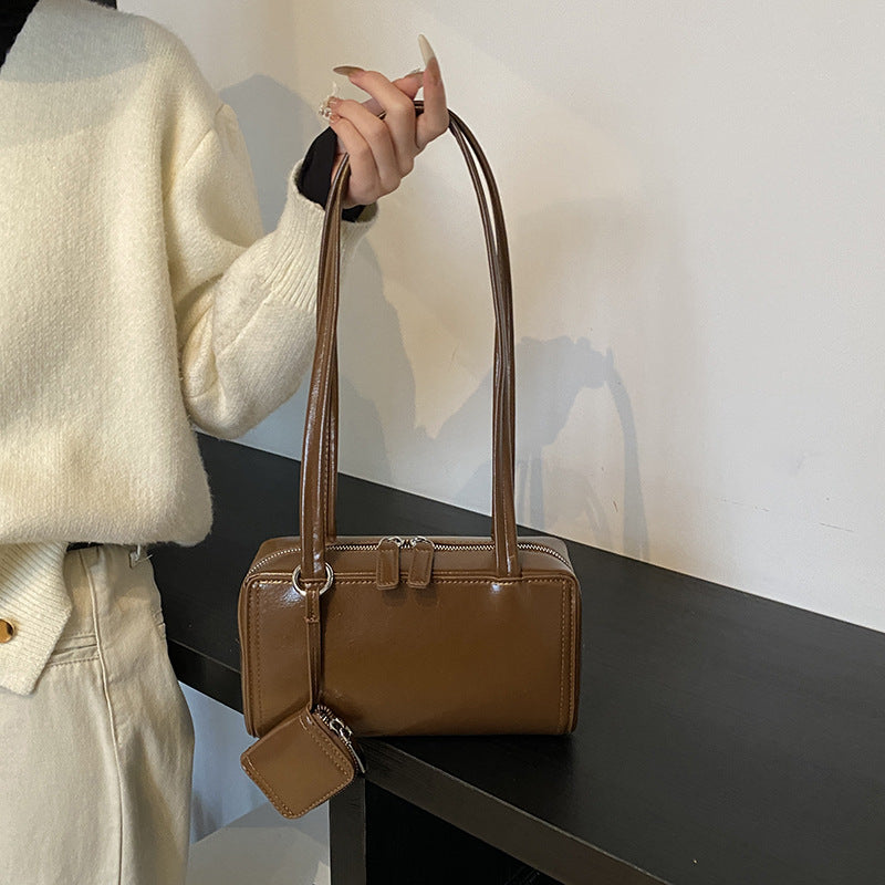 Women's Niche Design Fashion Boston Underarm Pouch Shoulder Bags