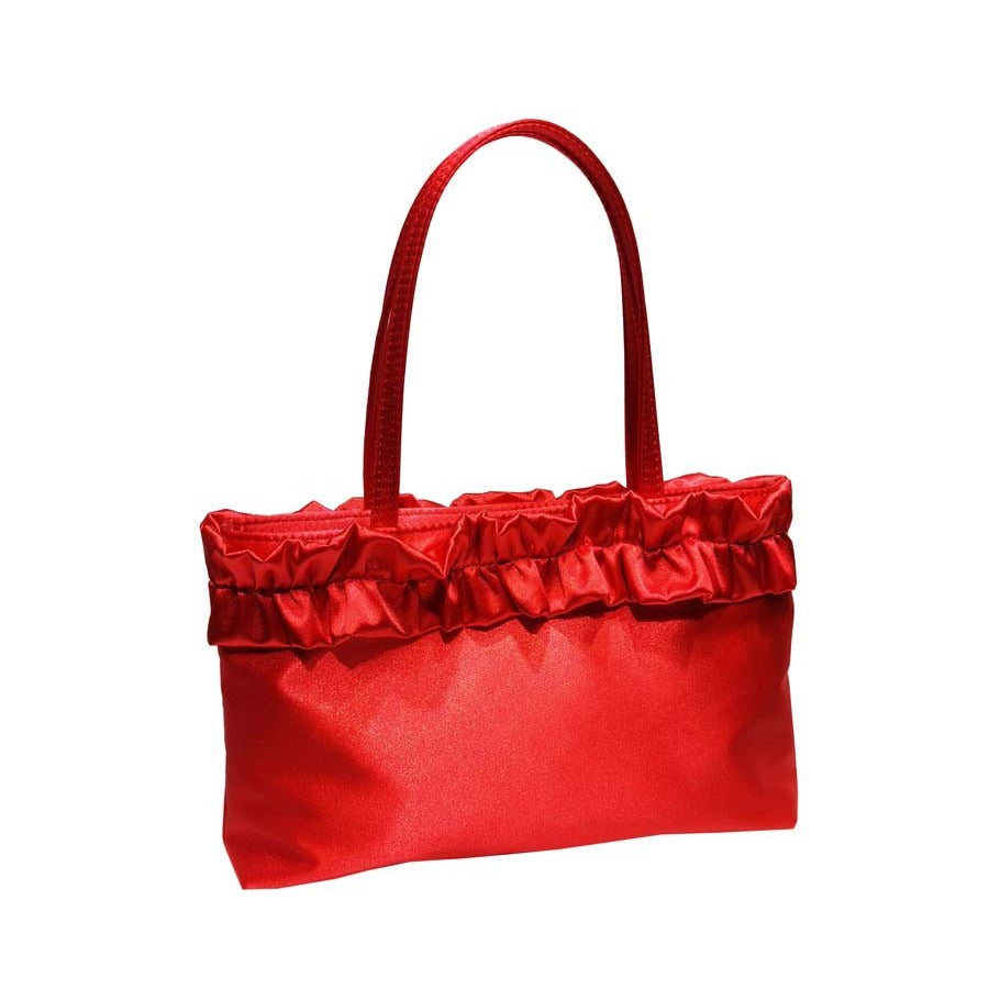 Women's Red Bridal Niche Handmade Satin Vintage Crossbody Bags