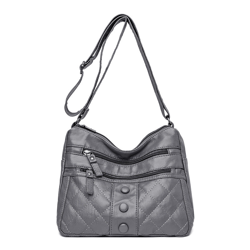 Women's Graceful Soft Surface Fashion Mom Crossbody Bags