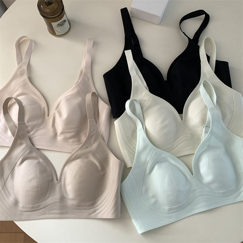 Seamless Push Up Small Breasts Adjustable Bras
