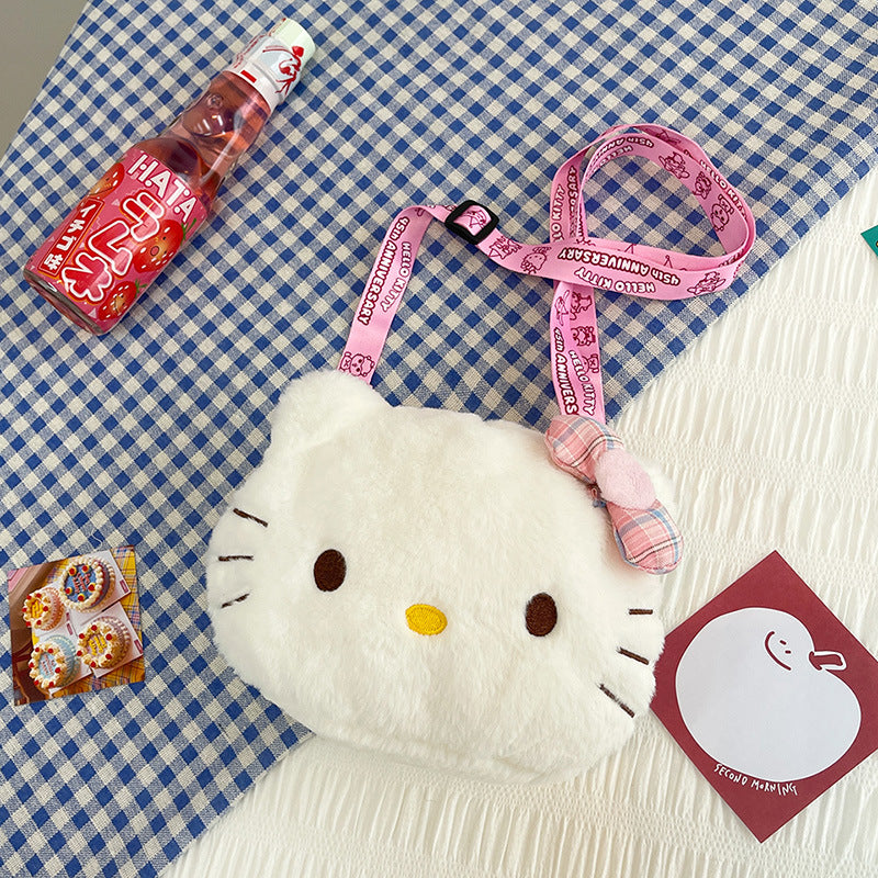 Cute Plush Sweet Soft Adorable Little Crossbody Bags