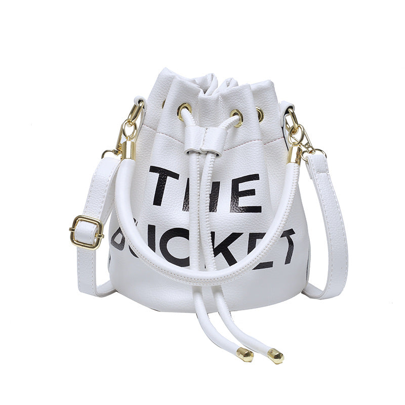 Slouchy Women's Glamorous Fashion Popular Letter Shoulder Bags