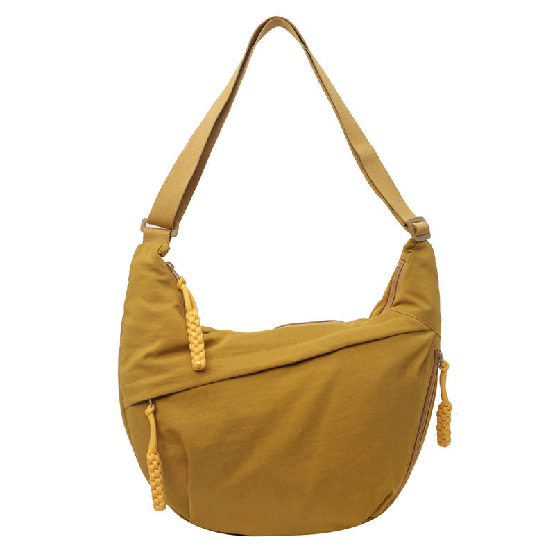 Fashion Cloth Lightweight Commuter Large Capacity Female Class Women's Messenger Bag