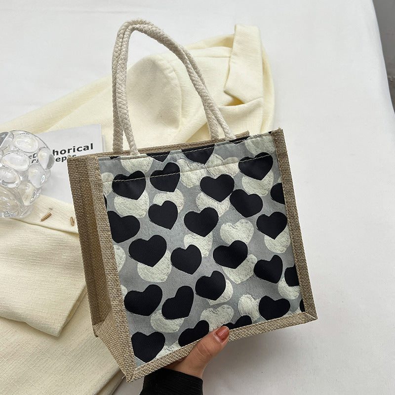 Lunch Box Female Summer Outing Hand Handbags