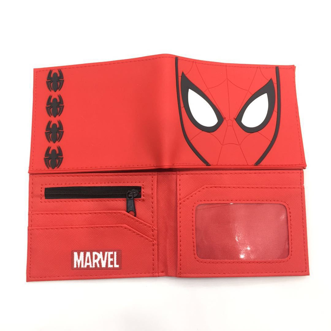 Men's Heros Short Black Spider Green Less Ladies Wallets