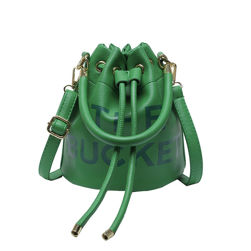 Slouchy Women's Glamorous Fashion Popular Letter Shoulder Bags