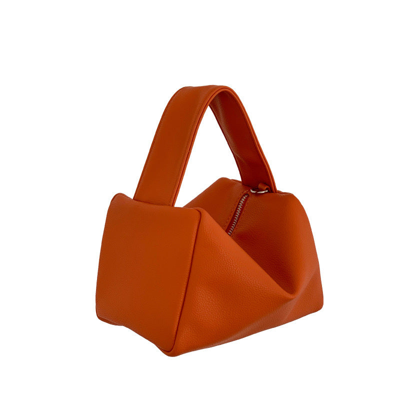 Glamorous Popular Lychee Texture Hand Carrying Crossbody Bags