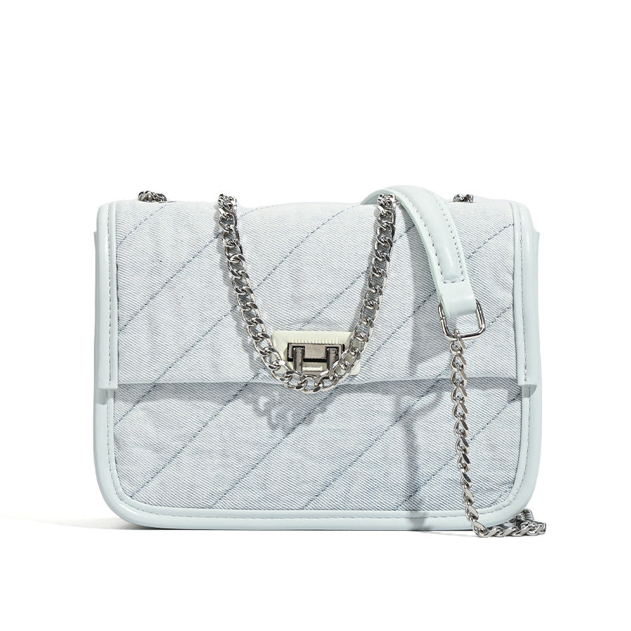 Minority Fashion High-grade Chain Spring Retro Flip Large Small Square Bags