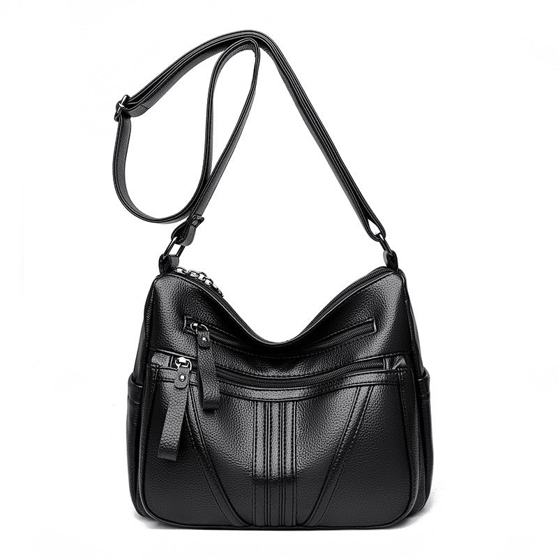 Women's Leather For Woman Fashion Soft Mother Crossbody Bags