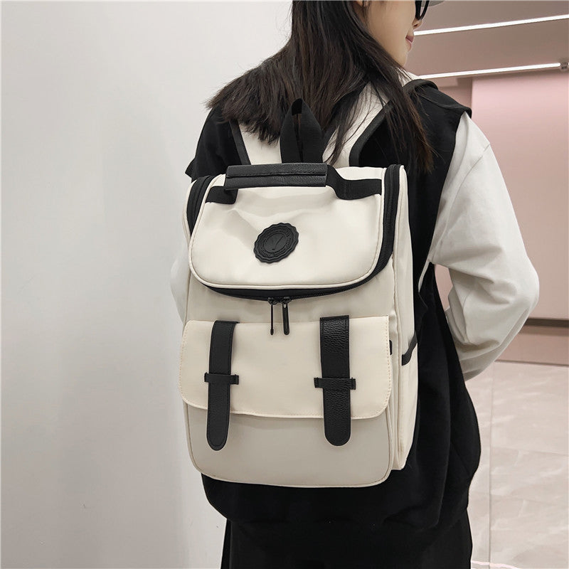 Women's & Men's & Style Trendy Large Capacity Simple Backpacks