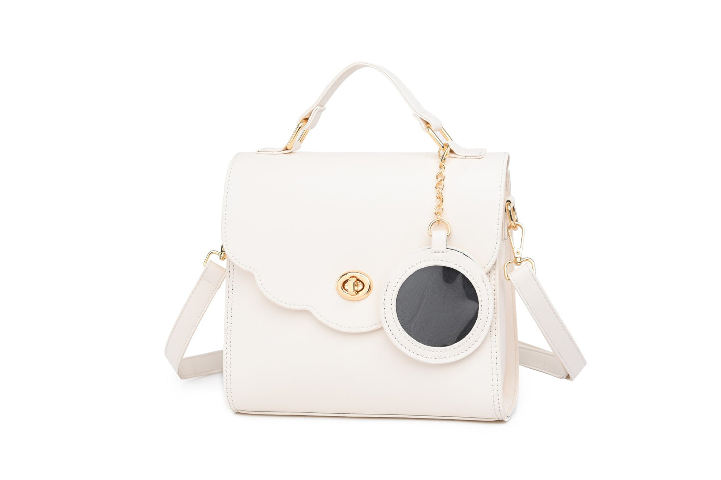 Shell Cartoon Fashion Versatile Cute Lace Badge Crossbody Bags