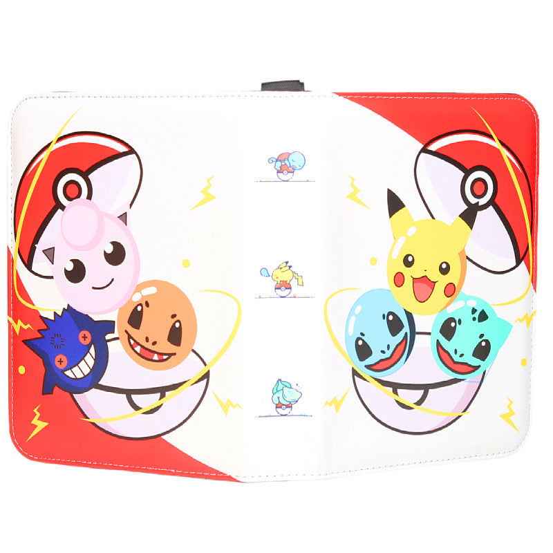 Glamorous Binder Grid Game Cartoon Favorites Card Holder