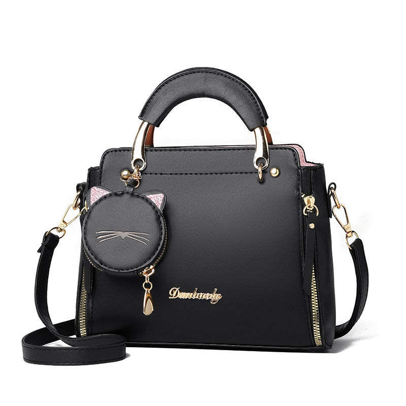 Women's Advanced Texture Fashionable Trendy Pouch Large Shoulder Bags
