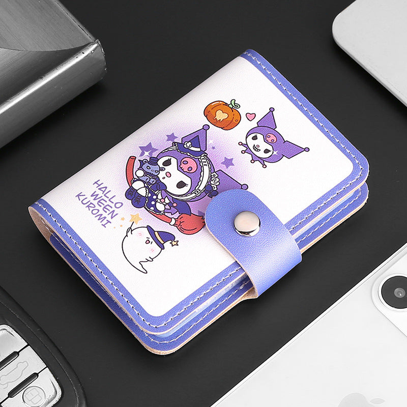 Cartoon Multiple Slots Large Capacity Creative Card Holder